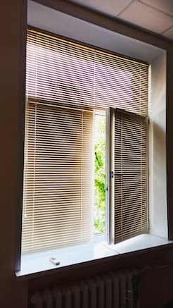 Горизонтальные жалюзи - установлены 09.06.2021