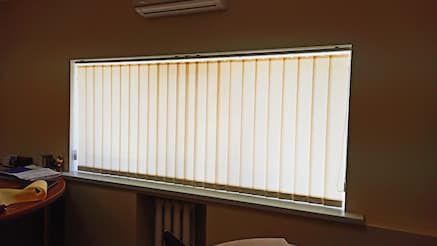 Вертикальные жалюзи - установлены 09.06.21