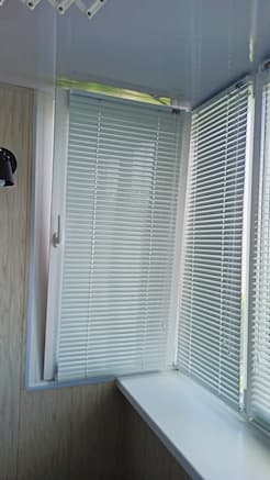 Горизонтальные жалюзи - установлены 10.06.2021