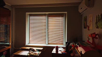 Горизонтальные жалюзи - установлены 10.06.2021