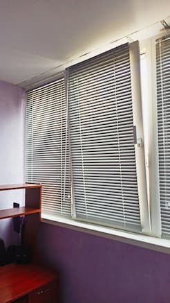 Горизонтальные жалюзи - установлены 17.06.2021