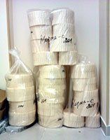 Упакованные вертикальные жалюзи